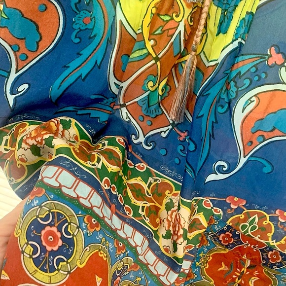 New Johnny Was Valeni Silk Georgette Top Sz S - Picture 6 of 16